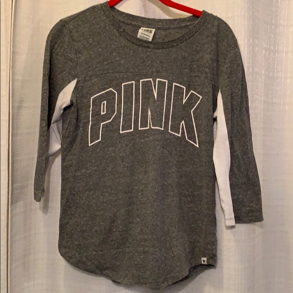 PINK quarter sleeve shirt